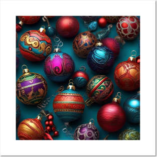 Christmas Ornaments Posters and Art